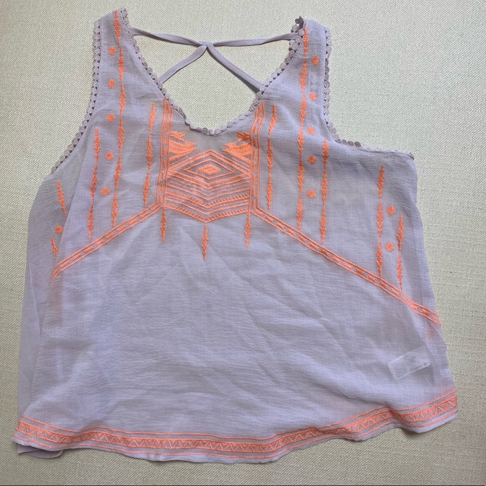 Xhilaration Sheer Top XL
